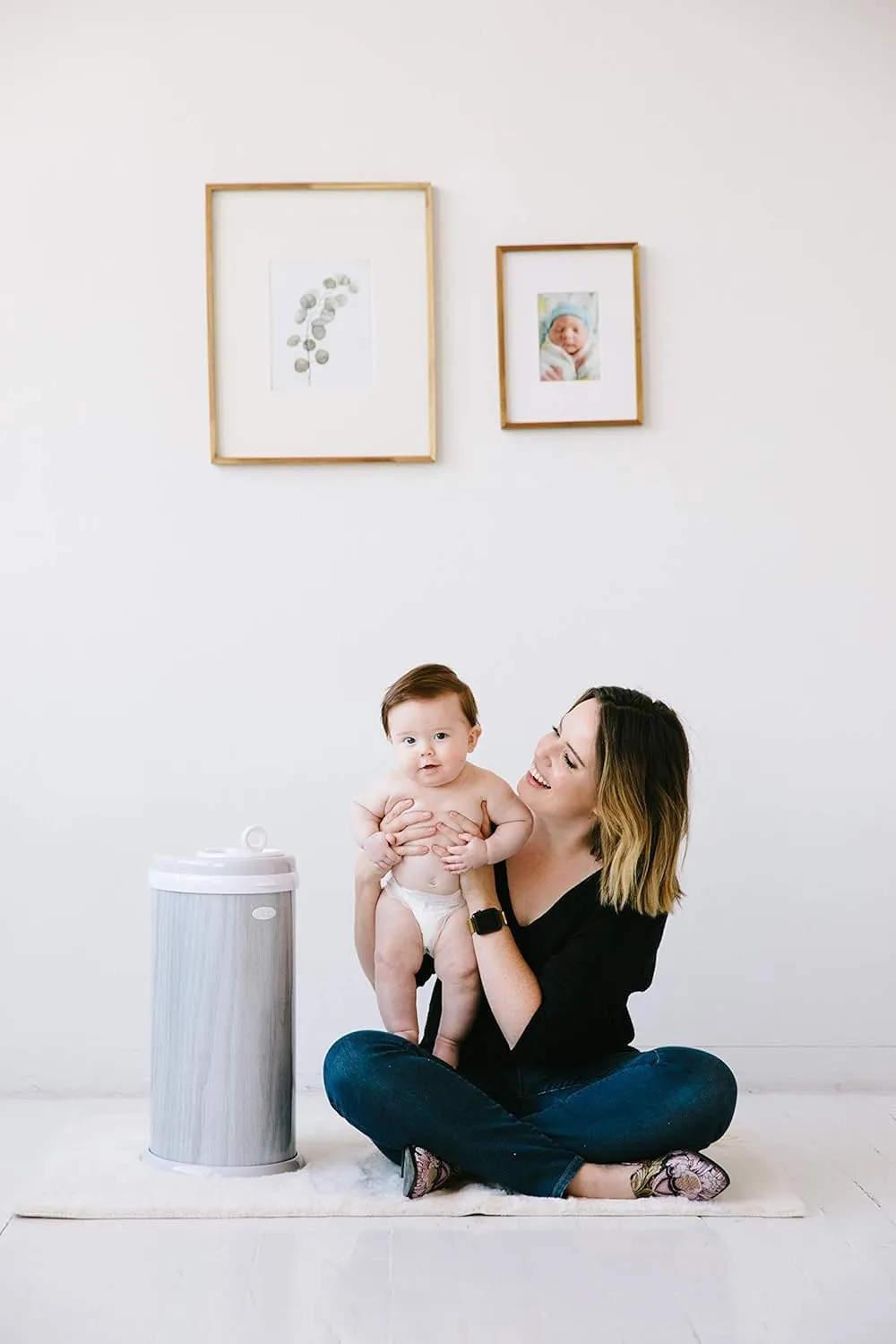 Ubbi: Steel Diaper Pail – Odor-Locking, No Special Bags Needed, Award-Winning & Registry Must-Have
