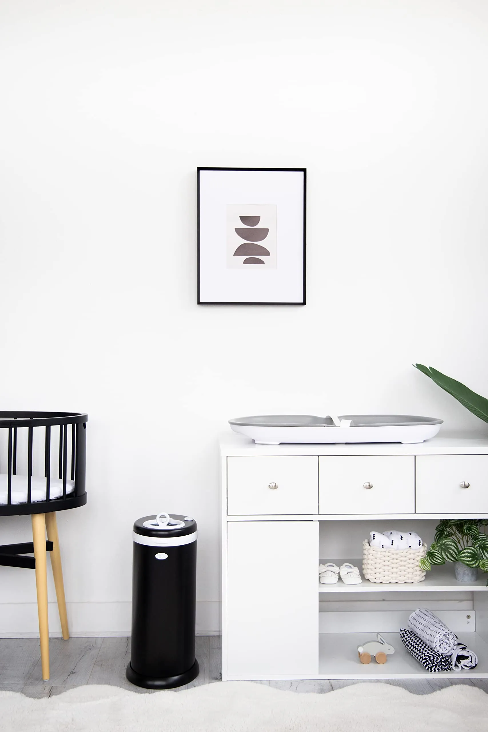Ubbi: Steel Diaper Pail – Odor-Locking, No Special Bags Needed, Award-Winning & Registry Must-Have