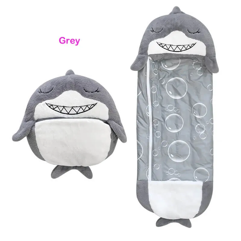 Unicorn Sleeping Bag Sleep Sack Animal Plush Pillow Baby Boy Shark Blanket Kids Sleep Bag For Napper Boys