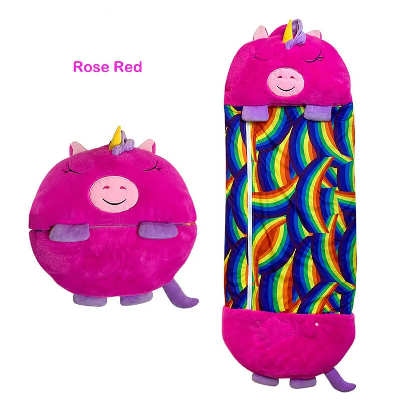 Unicorn Sleeping Bag Sleep Sack Animal Plush Pillow Baby Boy Shark Blanket Kids Sleep Bag For Napper Boys