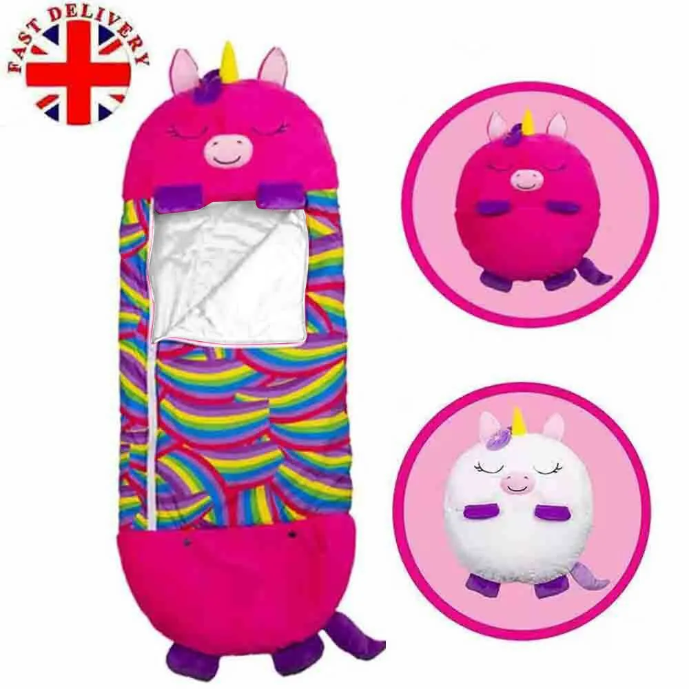 Unicorn Sleeping Bag Sleep Sack Animal Plush Pillow Baby Boy Shark Blanket Kids Sleep Bag For Napper Boys