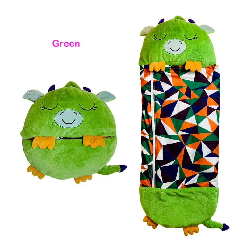 Unicorn Sleeping Bag Sleep Sack Animal Plush Pillow Baby Boy Shark Blanket Kids Sleep Bag For Napper Boys
