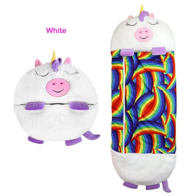 Unicorn Sleeping Bag Sleep Sack Animal Plush Pillow Baby Boy Shark Blanket Kids Sleep Bag For Napper Boys