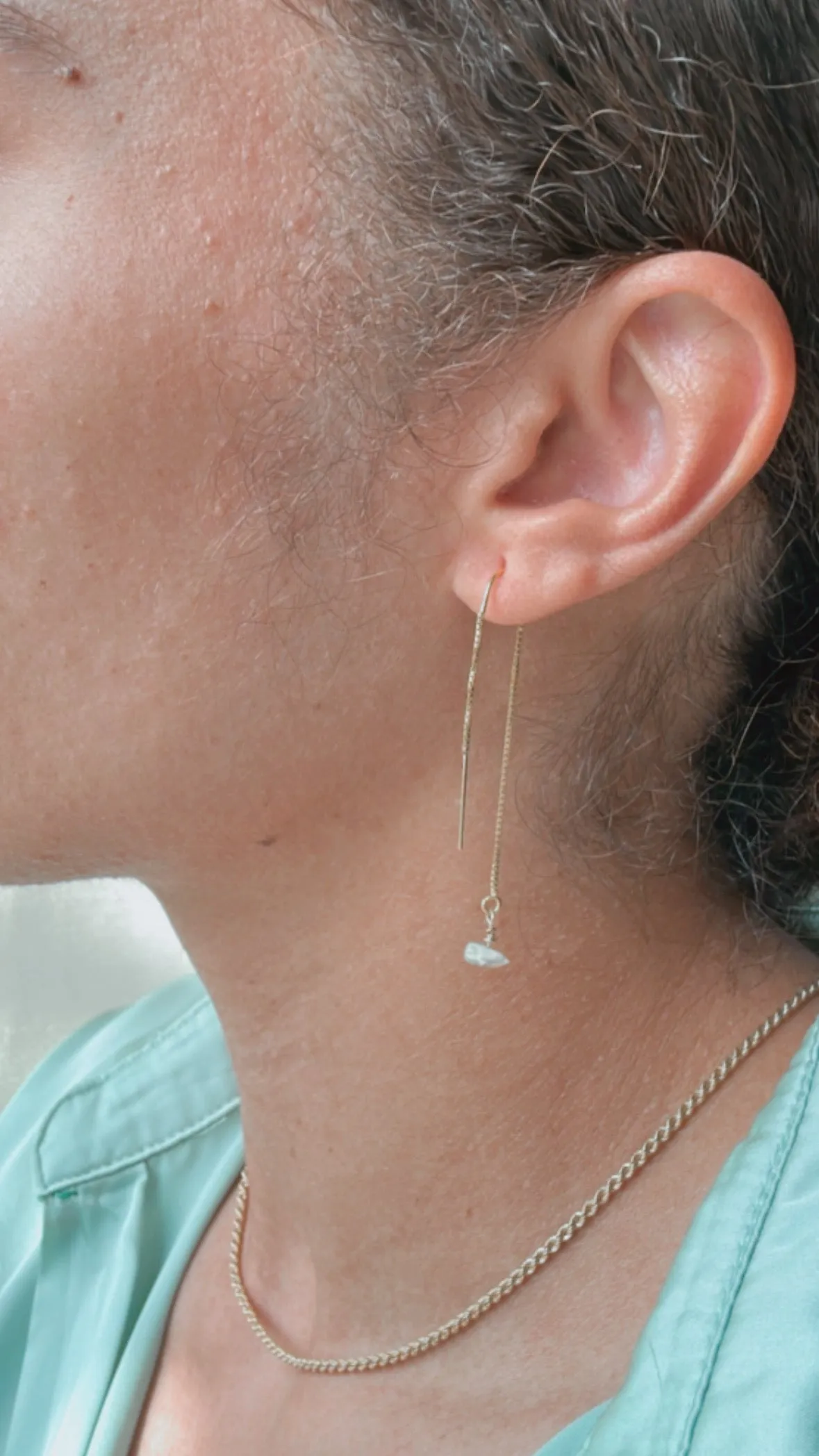 Velani Rutile Ear Threads