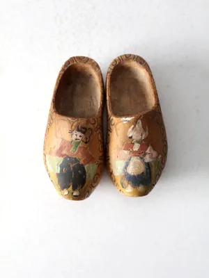vintage decorative Dutch clogs