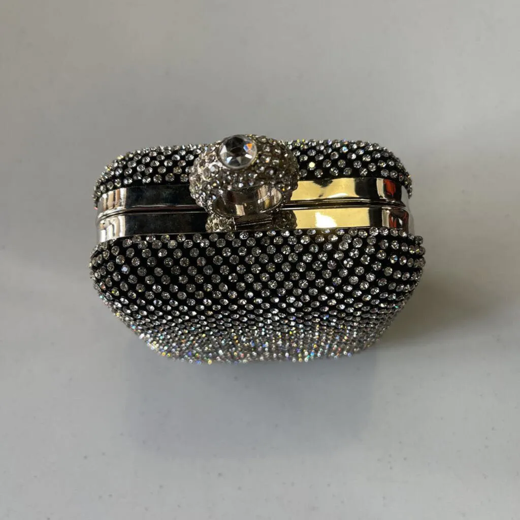 Vintage Rhinestone clutch/Handbag