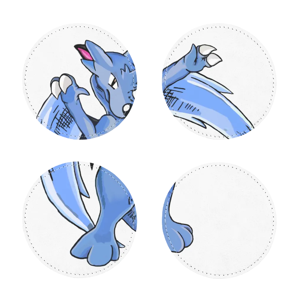 Wolwing Sublimation Coasters Pack of Four