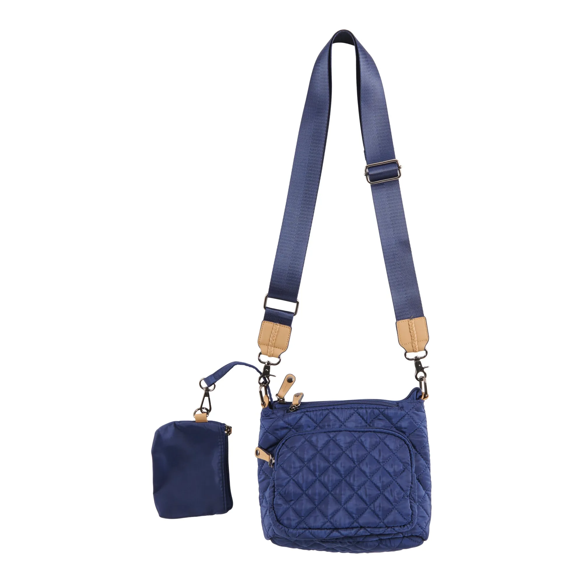 Women's Handbag & Coin Pouch, 2 Piece