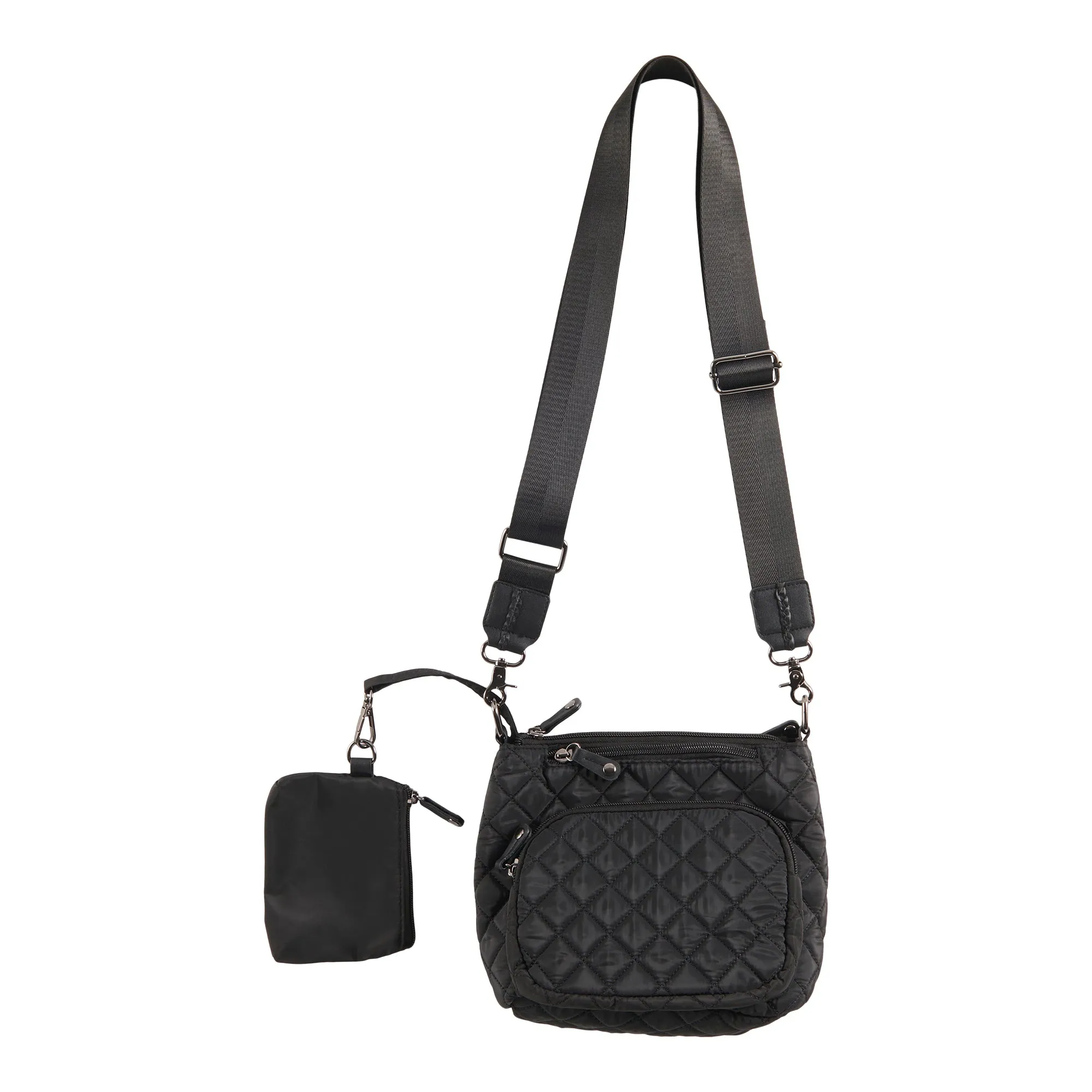 Women's Handbag & Coin Pouch, 2 Piece