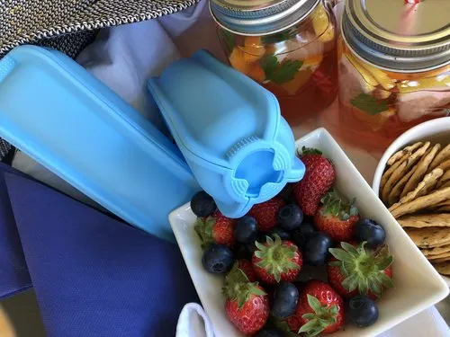 Wrap'd - Silicone Wrap Holder - Blue